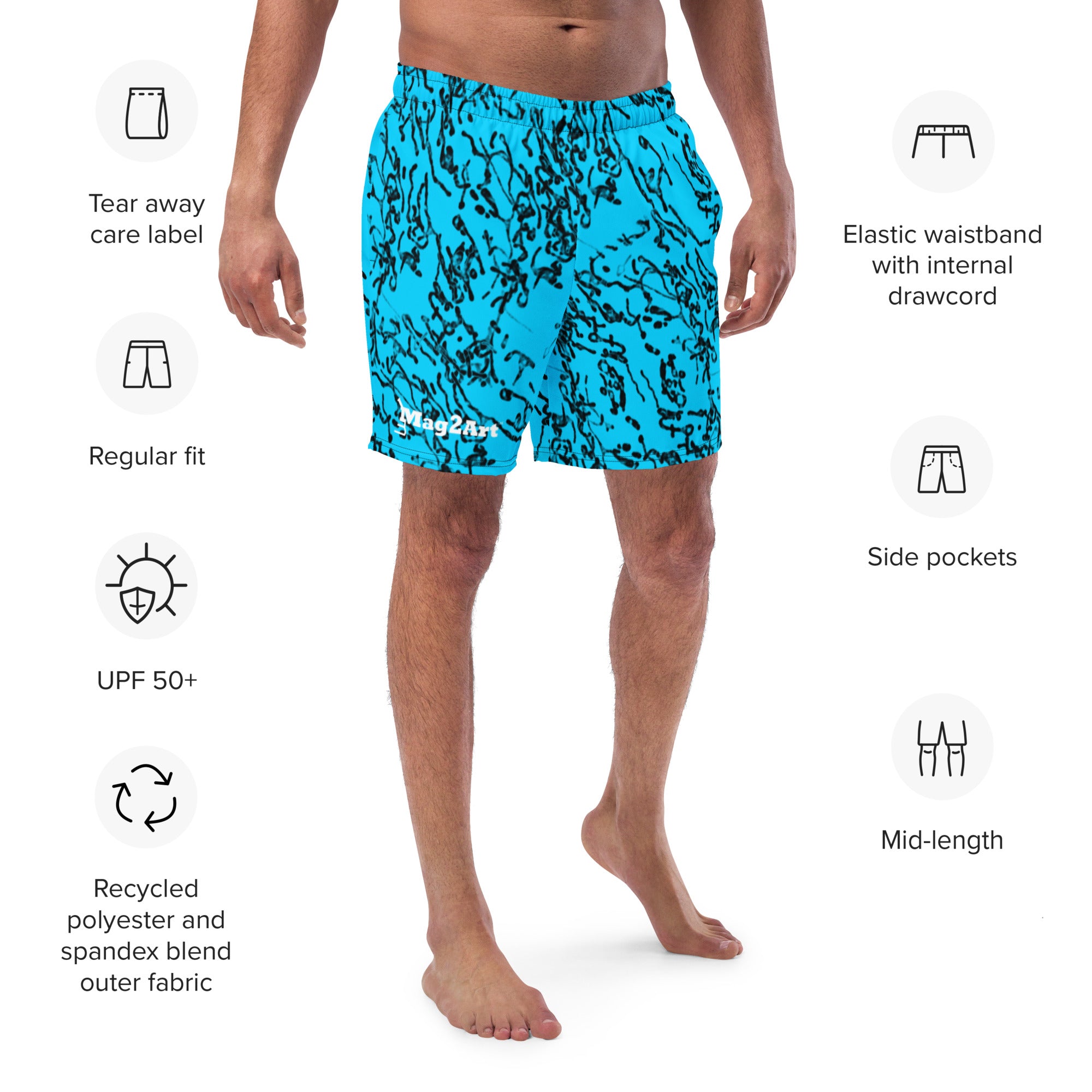 swim trunks inside