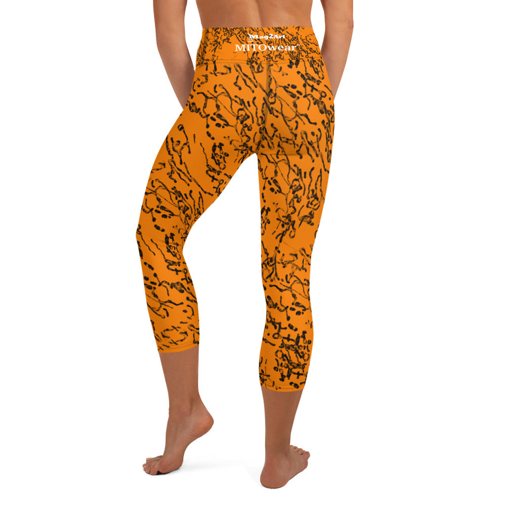 Mitochondria Yoga Capri Leggings