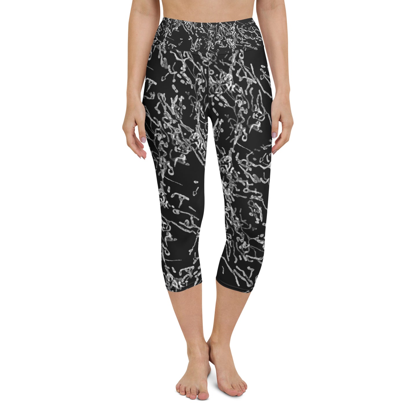 Mitochondria Yoga Capri Leggings