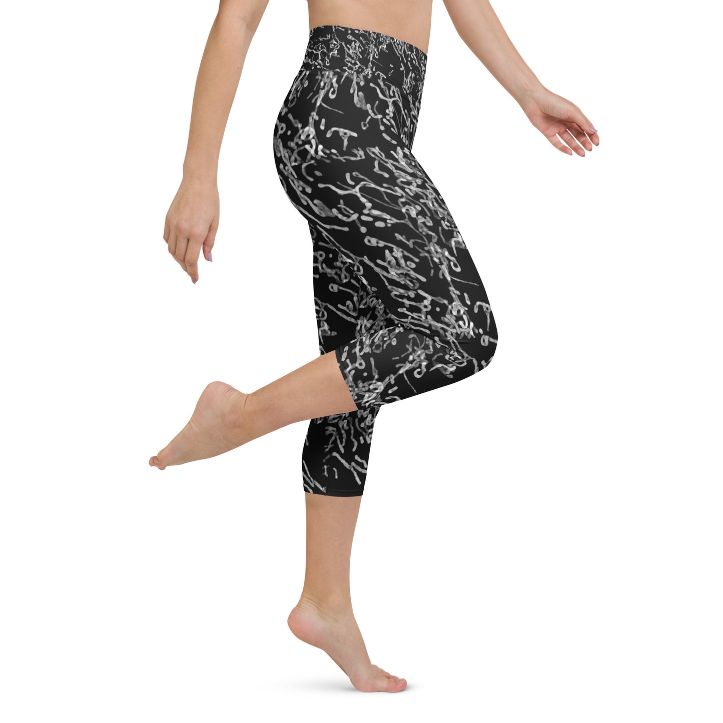 Mitochondria Yoga Capri Leggings