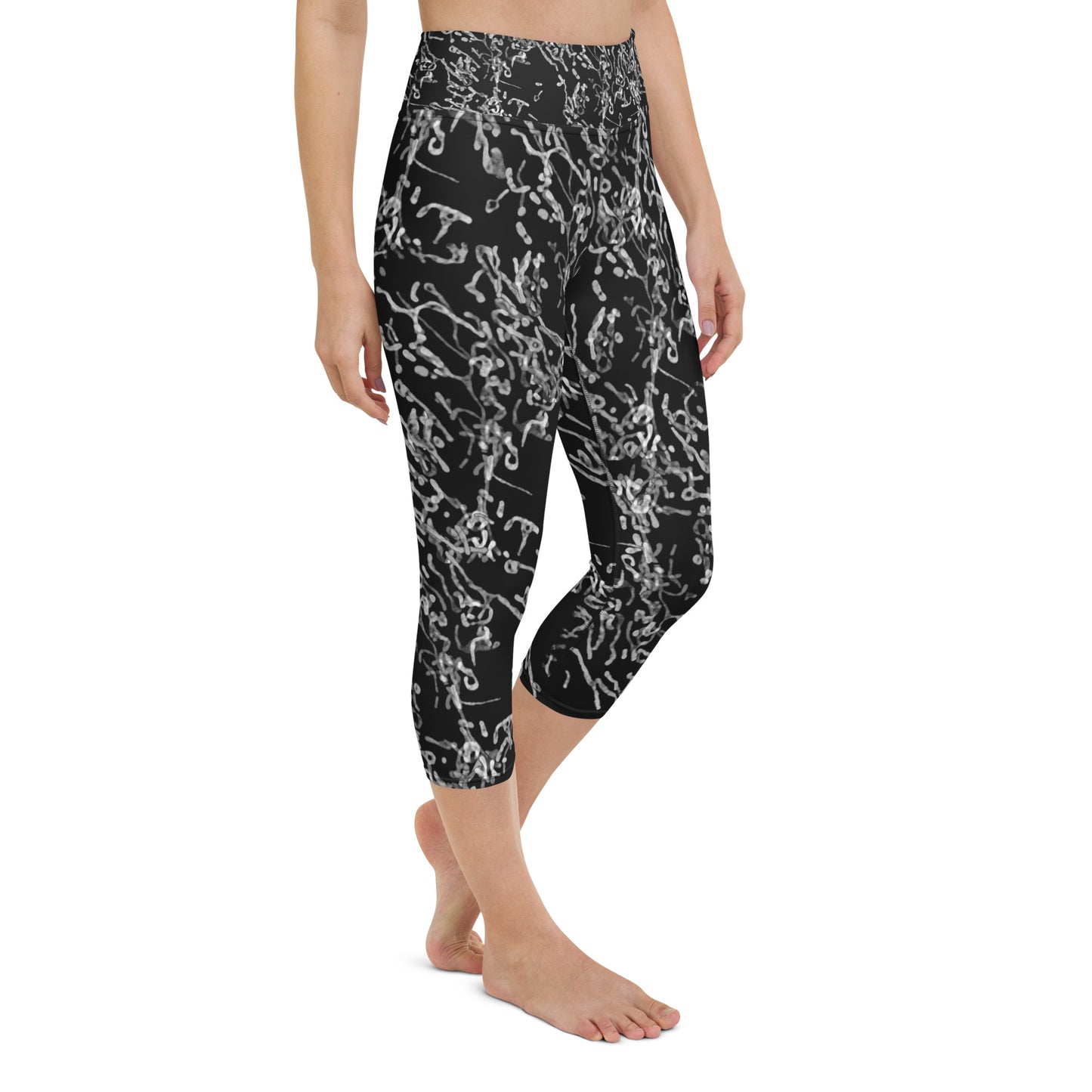 Mitochondria Yoga Capri Leggings