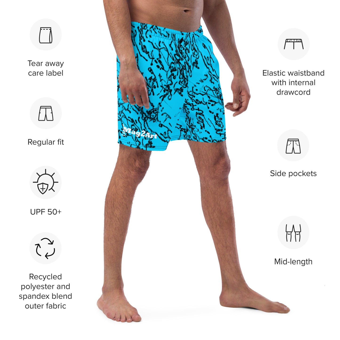 Mitochondria Swim Trunks